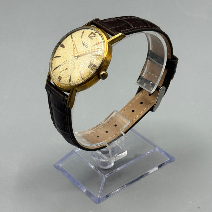 Vetta Competizione ref. 2237 orologio meccanico dorato 35mm 1960 ca