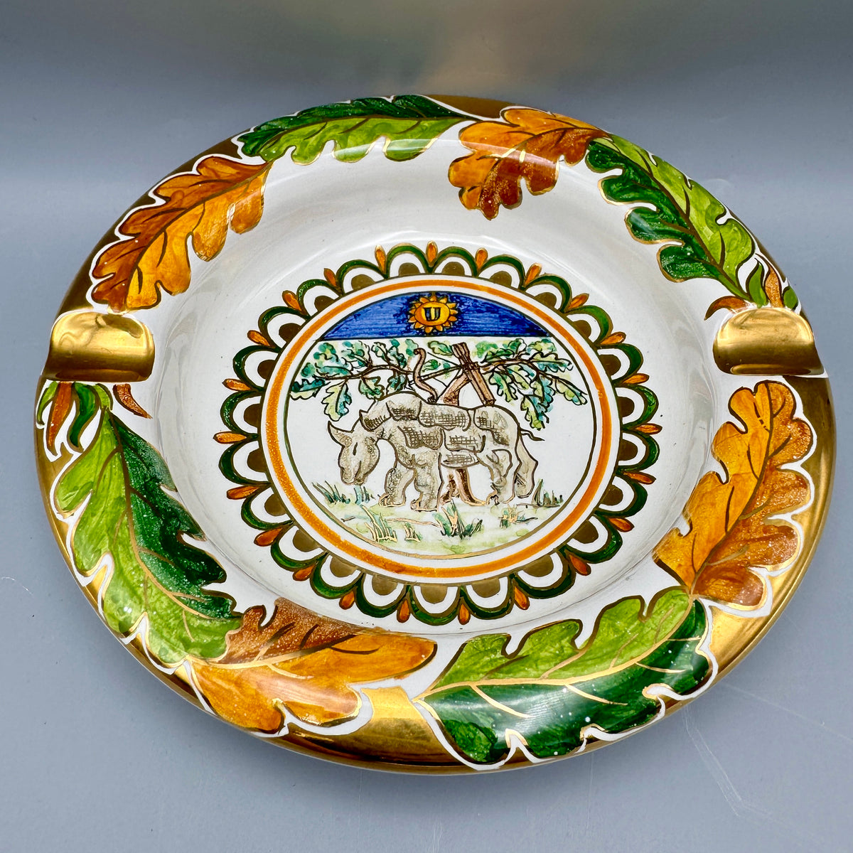 Posacenere A Forma Di Biliardo In Ceramica – CLISPEED, Design Elegante E Spazioso Per Tavolo Da Interno O Esterno, Regalo Originale Per Fumatori