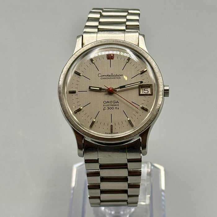 Omega Constellation Electronic f300hz ref. 198.003 orologio con bracciale 1162 anno 1970 ca