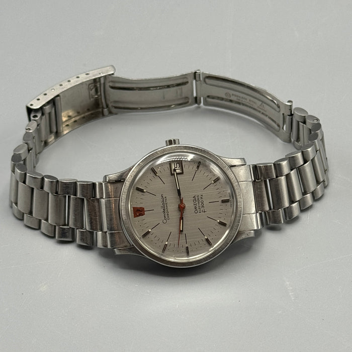 Omega Constellation Electronic f300hz ref. 198.003 orologio con bracciale 1162 anno 1970 ca