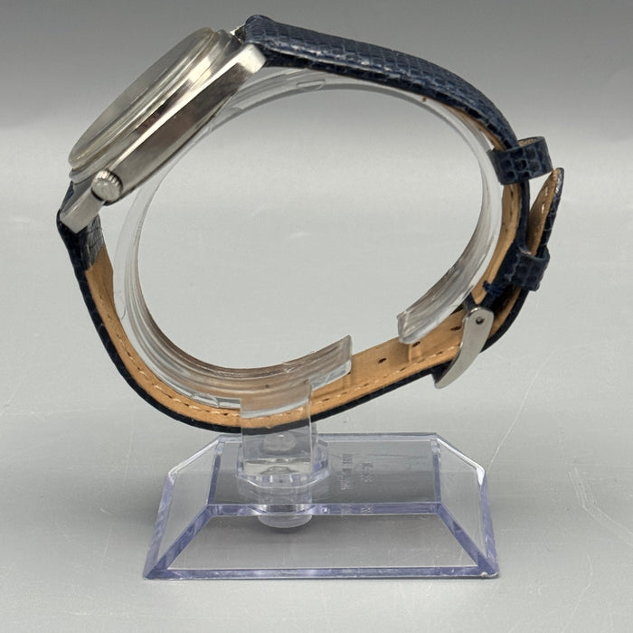 Bulova Accutron ref. 2180 orologio acciaio quadrante scuro 35 mm Swiss 1970 ca