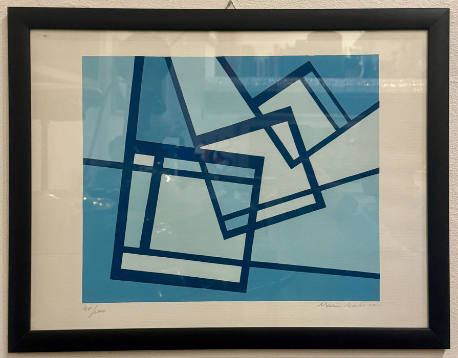 Mario Radice - "Donne maledette" - serigrafia su carta 40/100 - 1964