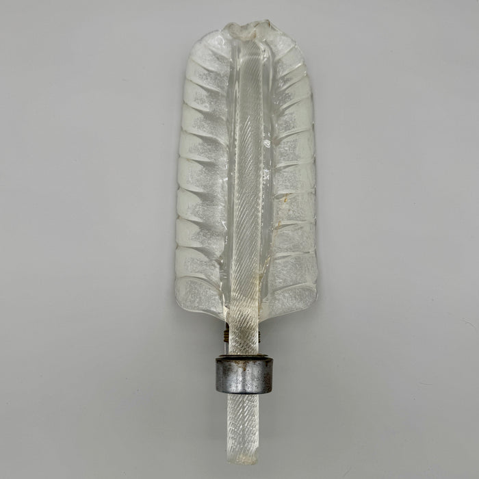 Applique "Piuma" vetro Murano Barovier & Toso 1930 ca
