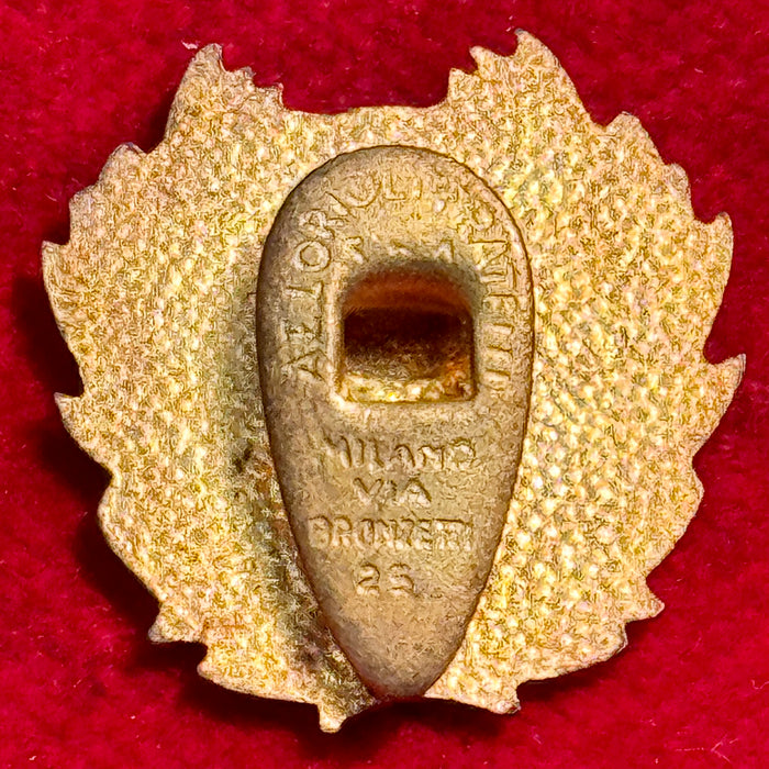 Distintivo Associazione Nazionale Fante Benemerito smaltato Lorioli 1950 ca