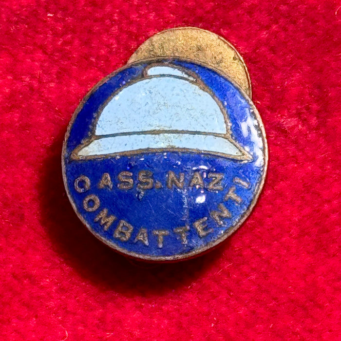 Distintivo Associazione Nazionale Combattenti smaltato Picchiani 1920 ca