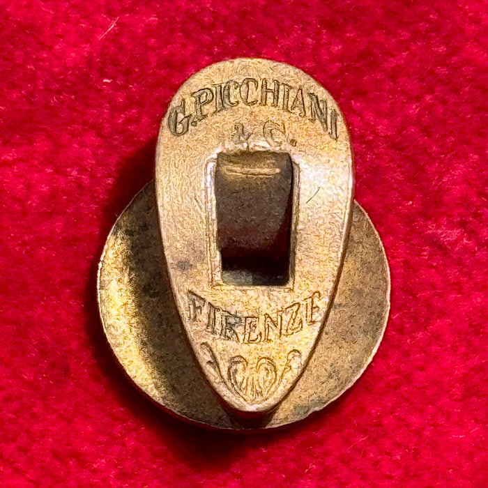 Distintivo Associazione Nazionale Combattenti smaltato Picchiani 1920 ca