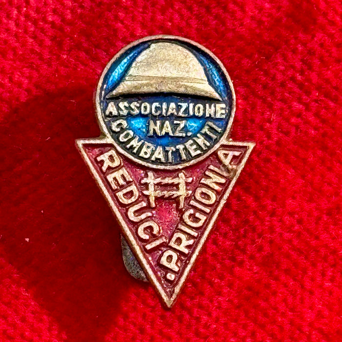 Distintivo Associazione Nazionale Combattenti Reduci Prigionia 1950 ca