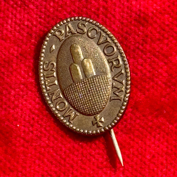 Spilla Montis Pascuorum Monte dei Paschi di Siena 1930 ca