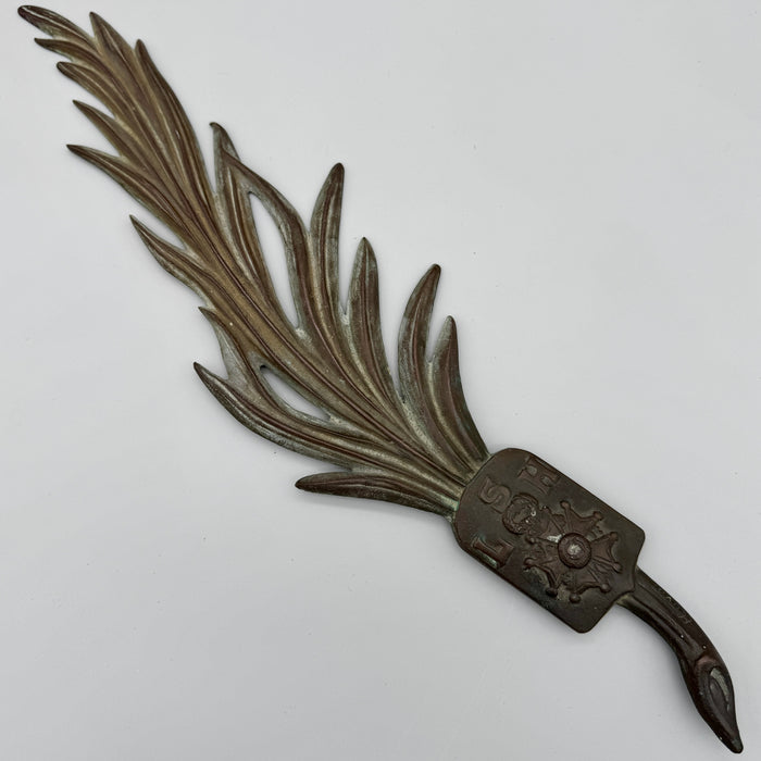 Palma funebre Legione d'Onore bronzo Georges-Lucien Guyot Francia 1920 ca
