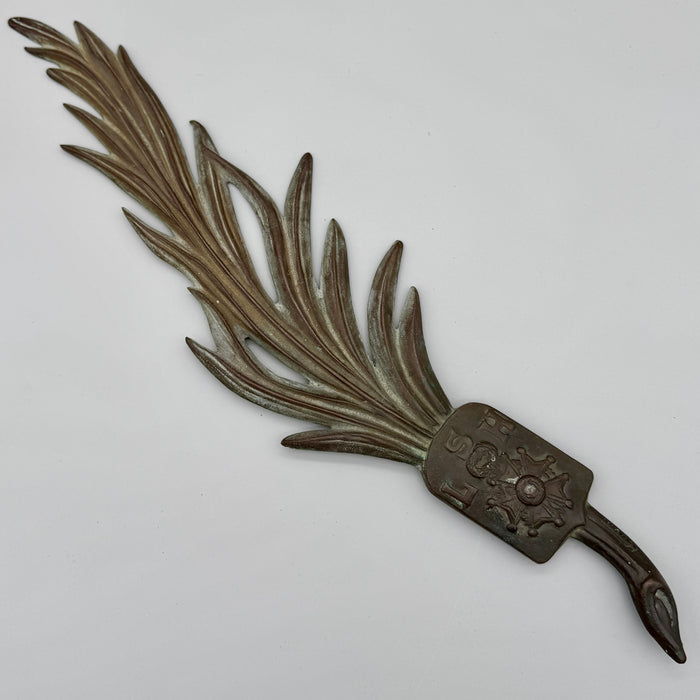 Palma funebre Legione d'Onore bronzo Georges-Lucien Guyot Francia 1920 ca