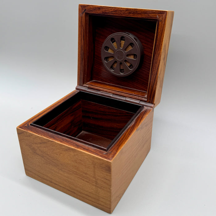 Humidor in legno per sigari corti Italia 1990 ca