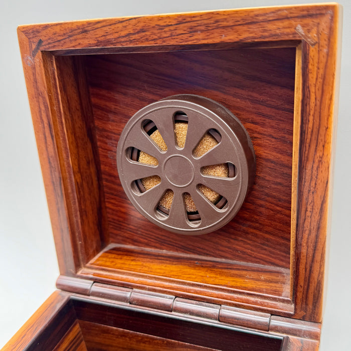 Humidor in legno per sigari corti Italia 1990 ca