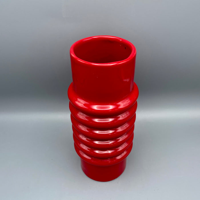 Vaso 52 x 52 x 80 cm Ceramica Rosso (2 Unità) | Leroy Merlin Vaso 52 x 52 x 80 cm Ceramica Rosso (2 Unità) | Leroy Merlin