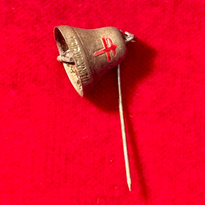 Distintivo Giornata delle Due Croci campanina 1930 ca