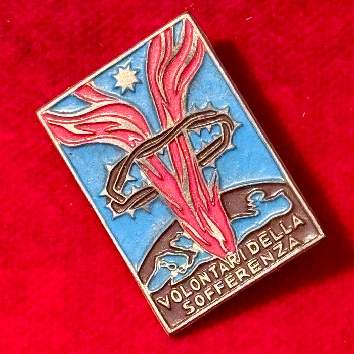 Distintivo Volontari della Sofferenza 1950 ca