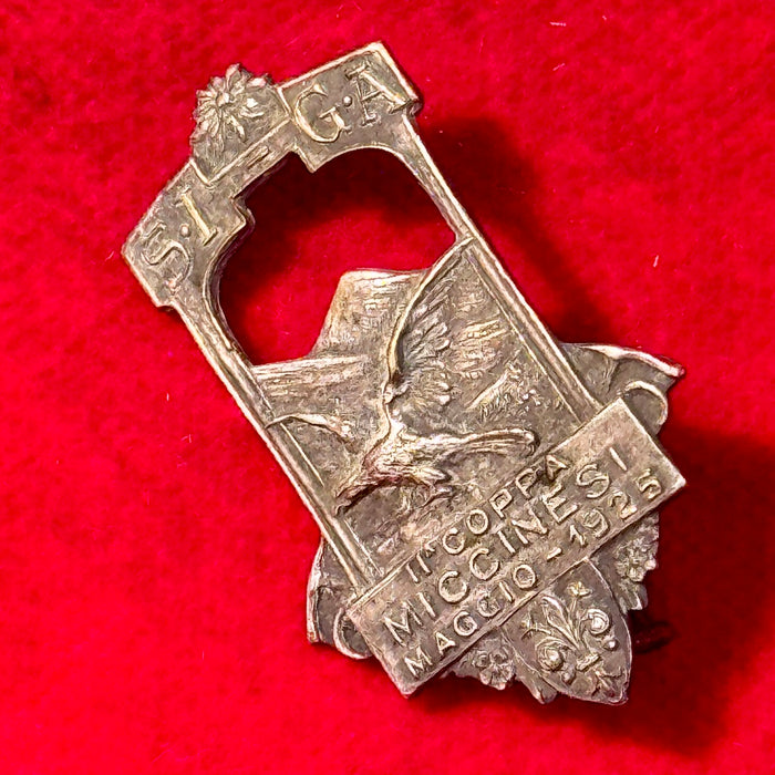 Distintivo 2° II Coppa Miccinesi SIGA Firenze Maggio 1925