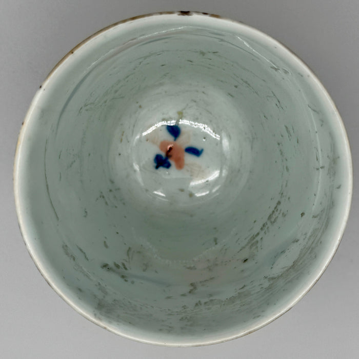 Yunomi tazza in porcellana dipinta Imari Giapponese XX sec.