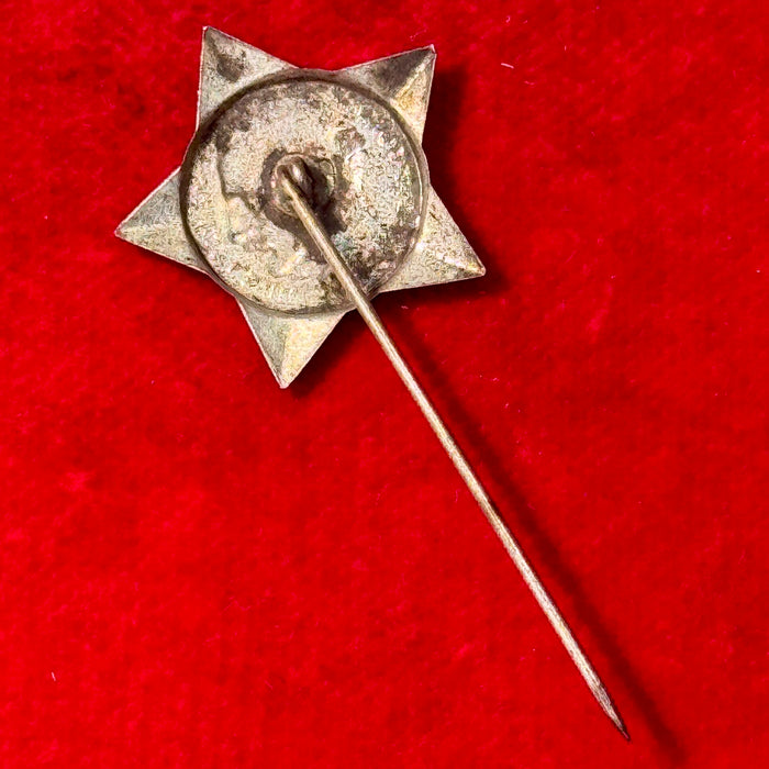 Distintivo Stella Regno d'Italia S.E. Re Vittorio Emanuele III profilo 1930 ca