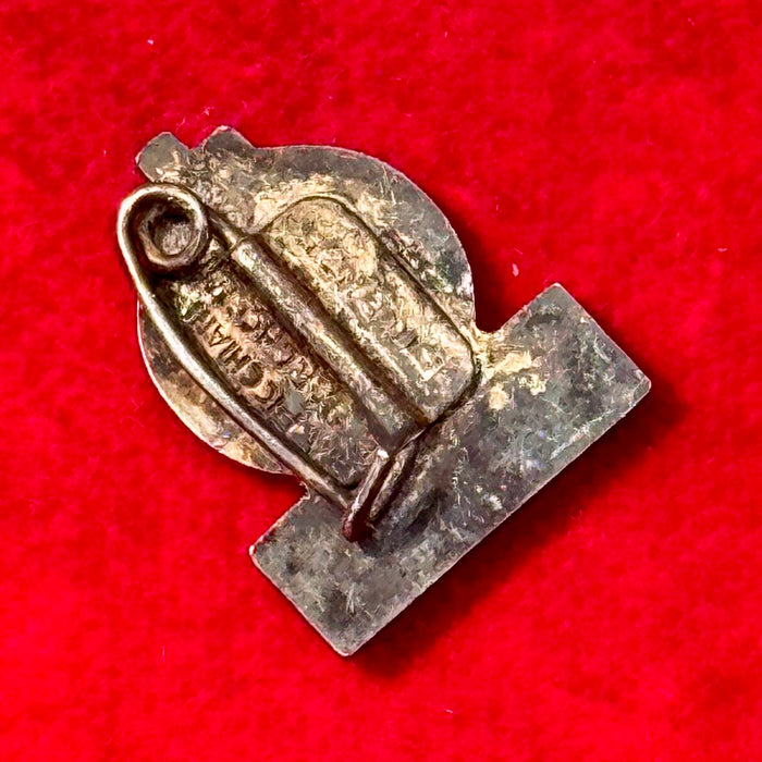 Distintivo "Tutti i fedeli per tutti gli infedeli" Picchiani Firenze 1930 ca