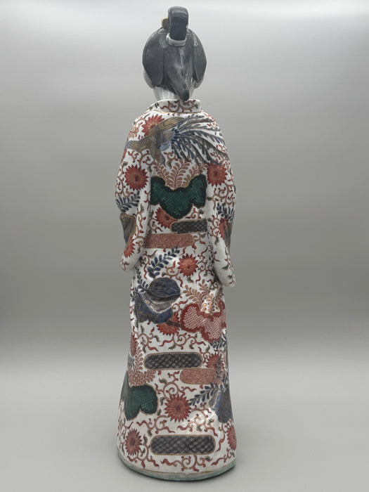 Ningyo bambola giapponese statua in ceramica Imari Giapponese XX sec.