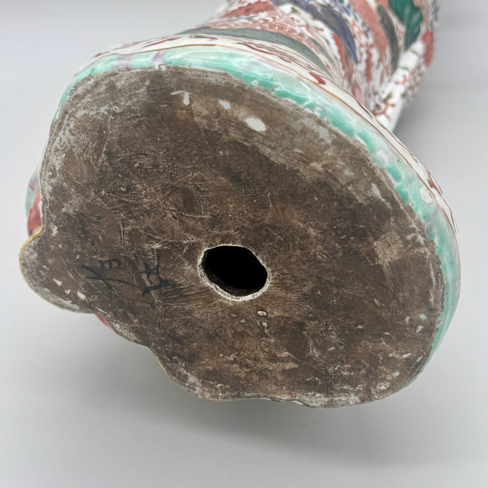 Ningyo bambola giapponese statua in ceramica Imari Giapponese XX sec.