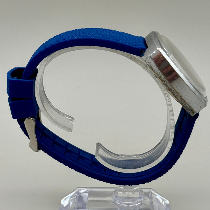 Breil Diver vintage orologio meccanico quadrante blu 38mm Swiss 1970 ca