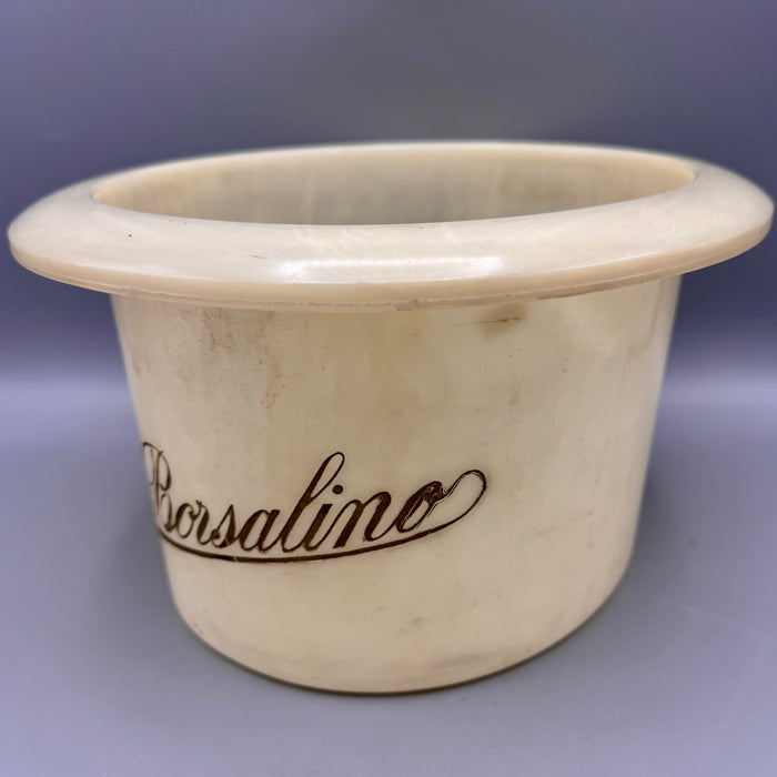 Borsalino porta cappello pubblicitario vintage 1950 ca