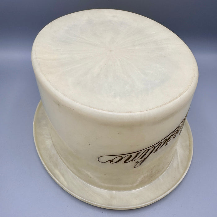 Borsalino porta cappello pubblicitario vintage 1950 ca