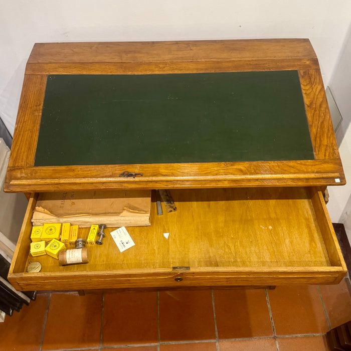 Scrivimpiedi antico a serrandina mobile Berti Firenze 1930 ca