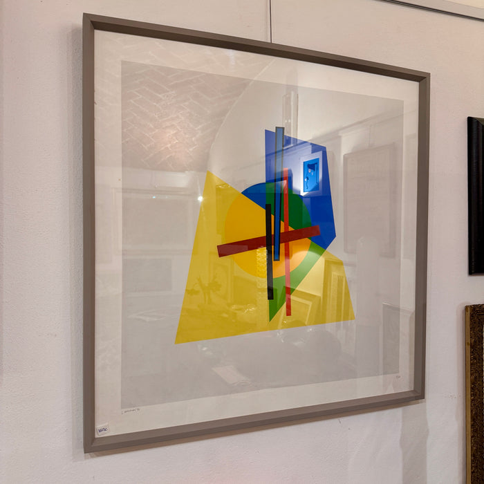 Luigi Veronesi – “Senza titolo” – serigrafia su carta 45/50 – 1997