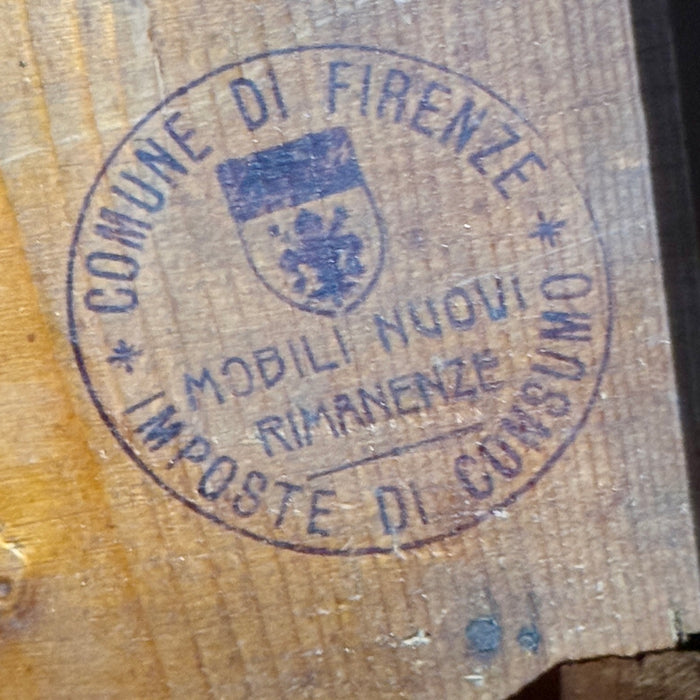 Scrivimpiedi antico a serrandina mobile Berti Firenze 1930 ca