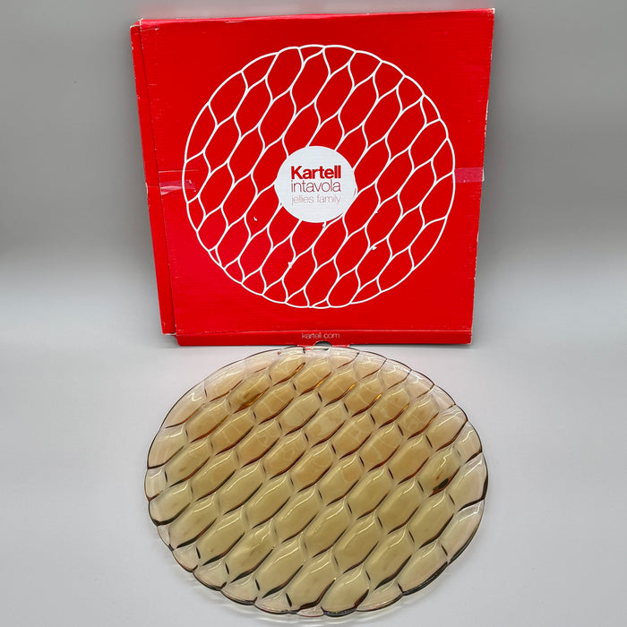 Vassoio Kartell Jellies Family intavola con scatola 2010 ca