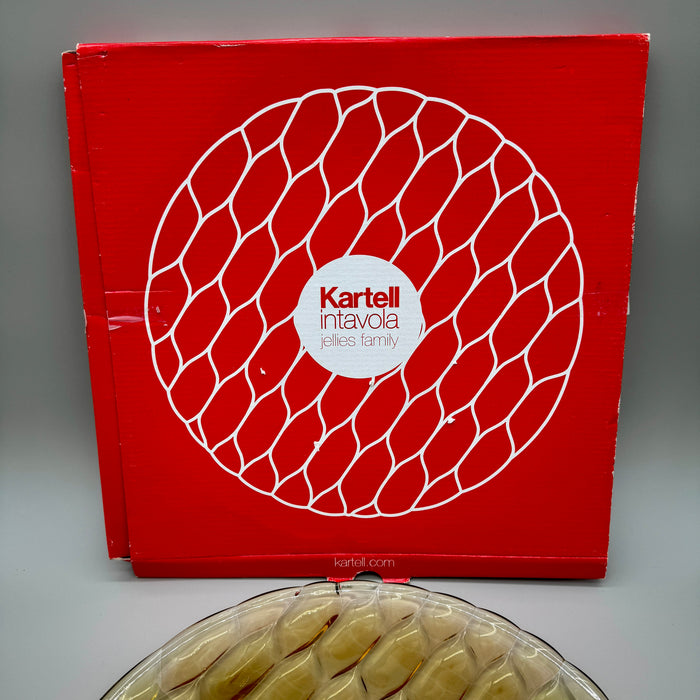 Vassoio Kartell Jellies Family intavola con scatola 2010 ca