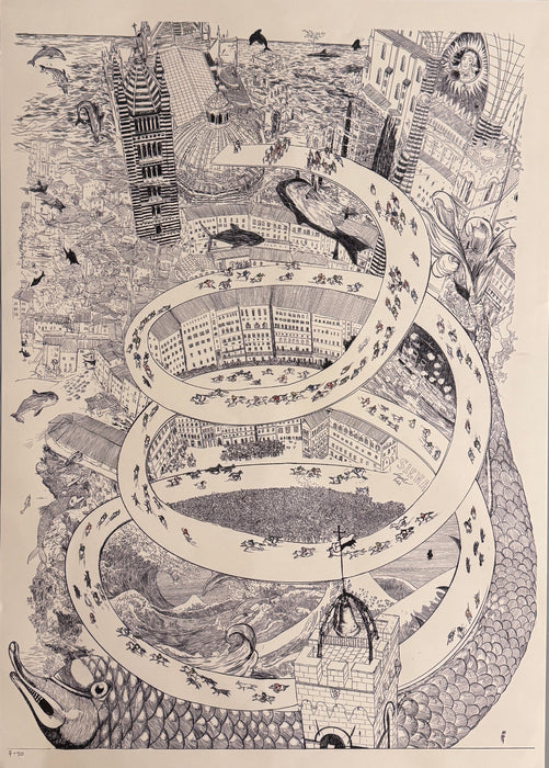 Daniele Marotta – “Carriera Fantastica 2 Luglio 2024 Contrada Capitana dell' Onda” – offset numerata a 50 – 2024