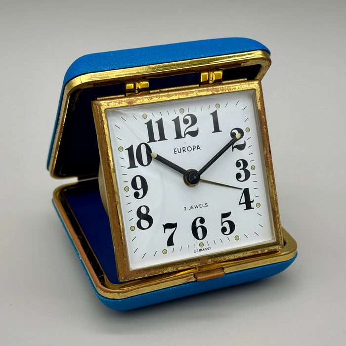 Europa orologio meccanico sveglia da tavolo Germania 1950 ca