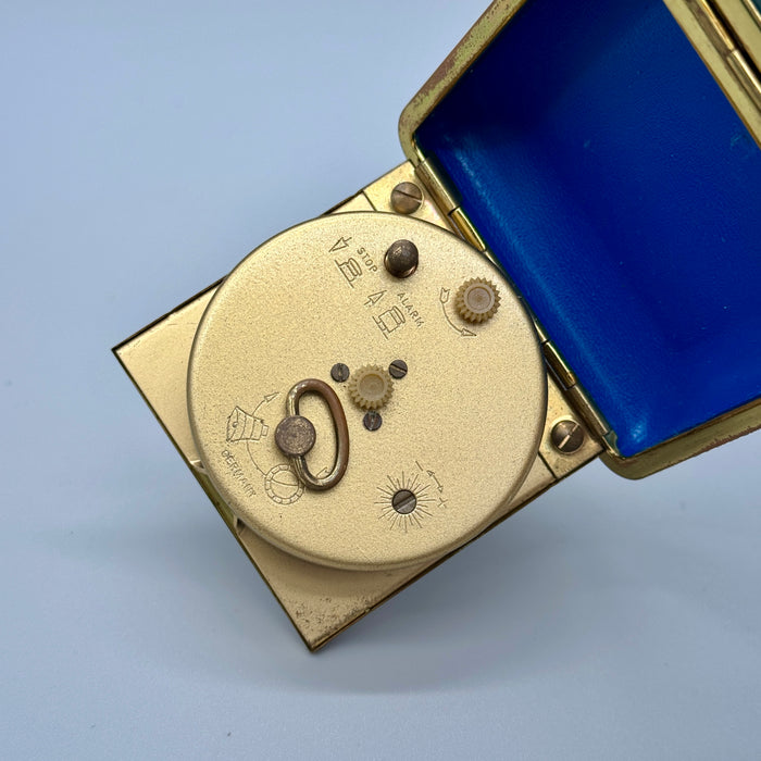Europa orologio meccanico sveglia da tavolo Germania 1950 ca