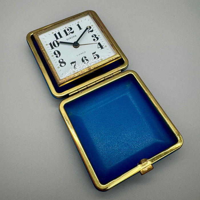 Europa orologio meccanico sveglia da tavolo Germania 1950 ca
