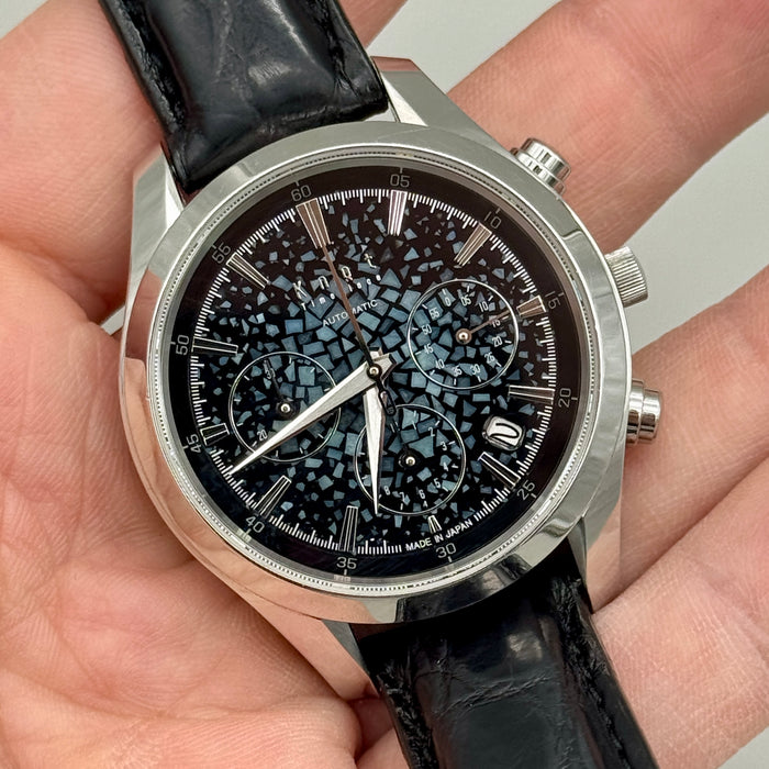 Knot Raden chrono orologio automatico quadrante mop 40mm Japan 2020 ca