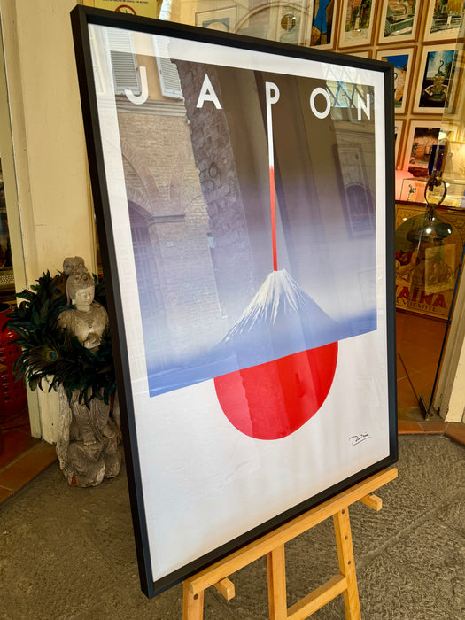Manifesto “Japon" ill. Razzia offset in cornice 2000 ca