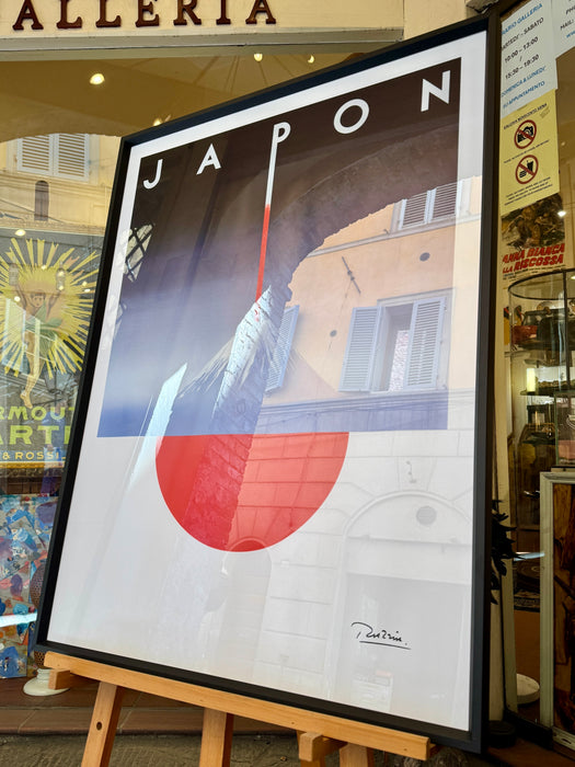 Manifesto “Japon" ill. Razzia offset in cornice 2000 ca