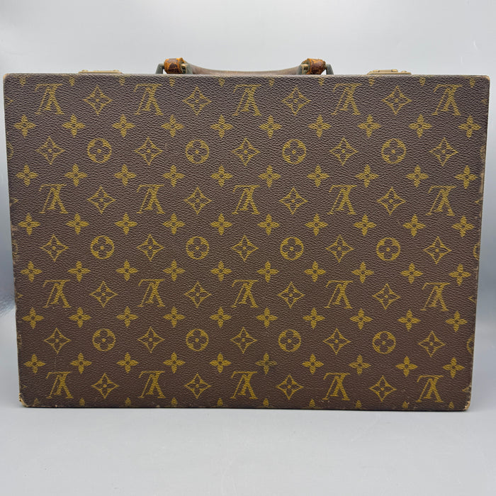 Louis Vuitton valigetta porta documenti 24 ore monogram vintage 1970 ca