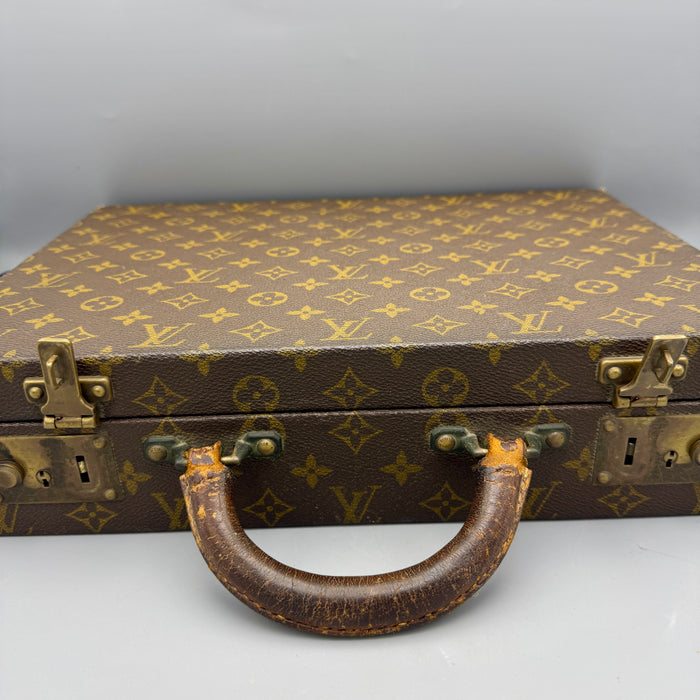 Louis Vuitton valigetta porta documenti 24 ore monogram vintage 1970 ca