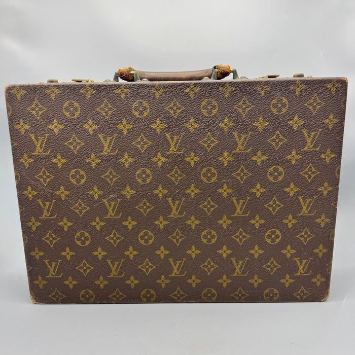 Louis Vuitton valigetta porta documenti 24 ore monogram vintage 1970 ca