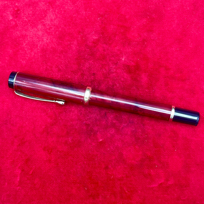 Ronson penna stilografica vintage penino dorato Iridium 1990 ca