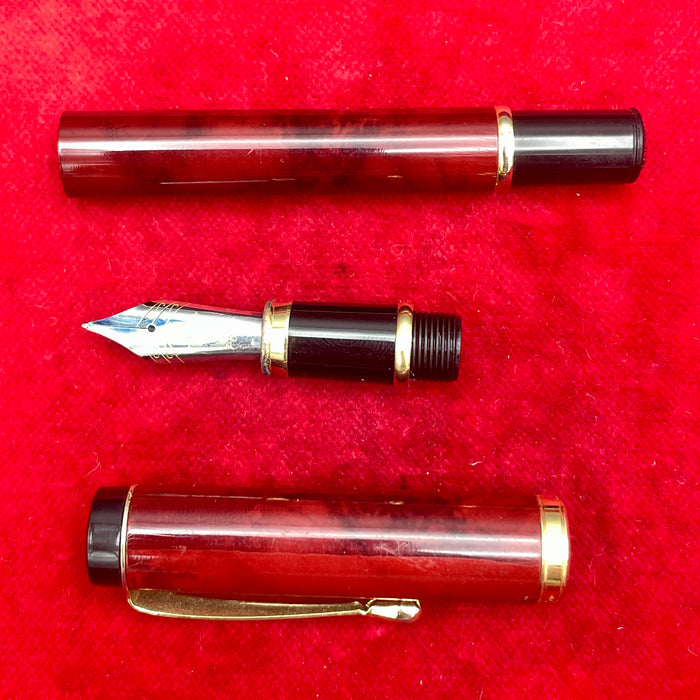 Ronson penna stilografica vintage penino dorato Iridium 1990 ca