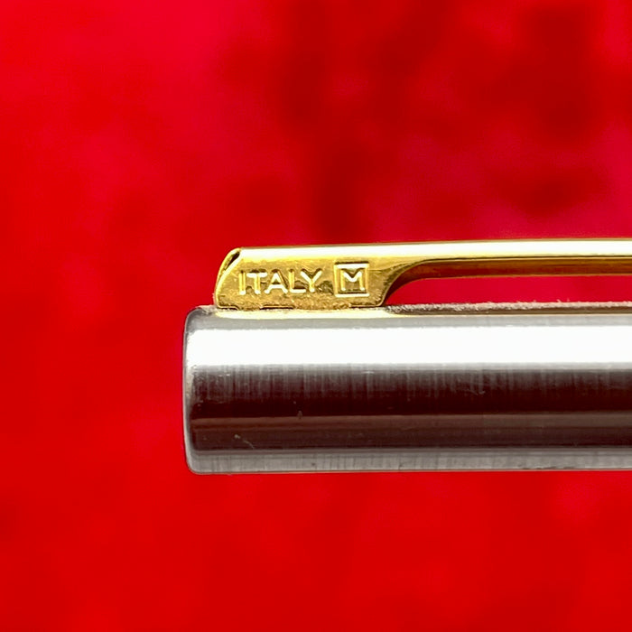 Aurora Marco Polo penna sfera cromata satinata 1990 ca