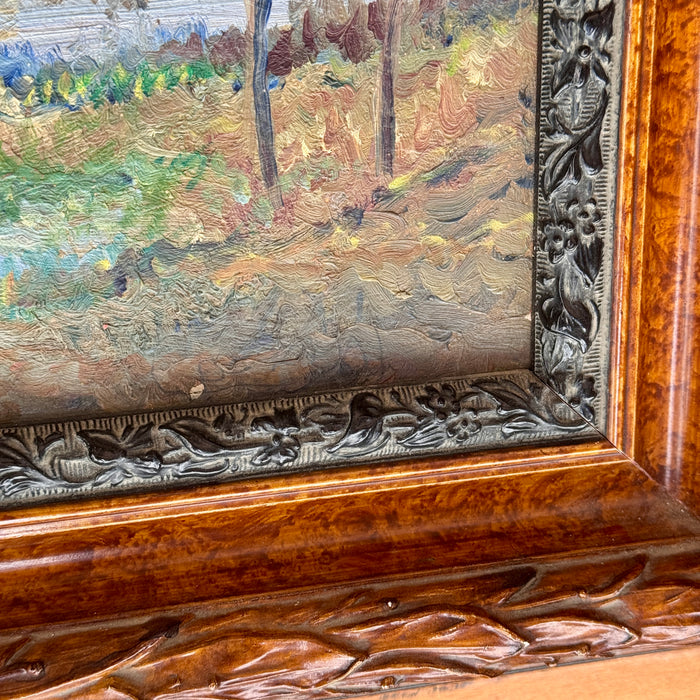 Federigo Severini – “Lungo l'Arno (attr.)” – olio su tavola – 1947