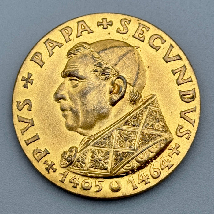 Medaglia Vaticana celebrativa Pio II 500° anni 1964
