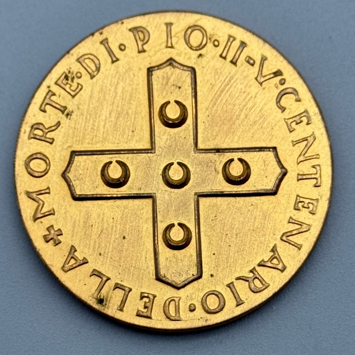 Medaglia Vaticana celebrativa Pio II 500° anni 1964