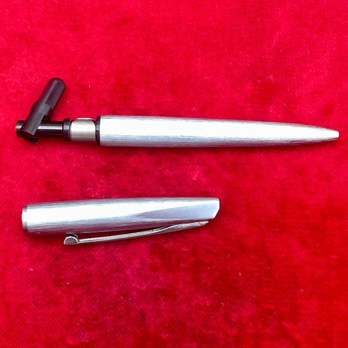 Waterman penna sfera cromata satinata France 1980 ca